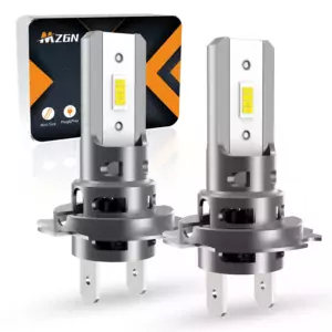 MZGN 2Pcs H7 LED Headlight Bulb Mini Wireless 40W 20000LM 6500K CSP for Car Headlamp Auto Diode Lamps Turbo Led 12V Automobile